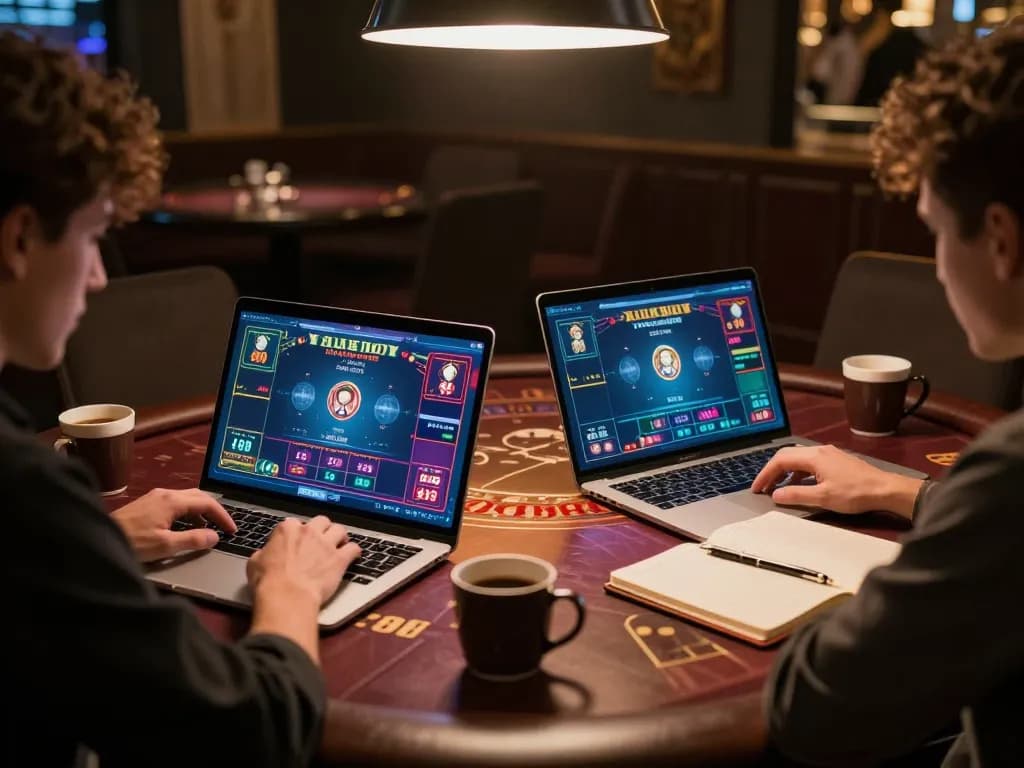hi88 players engaging in baccarat strategy during an online casino session
