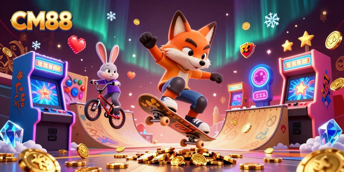 Experience thrilling gameplay at CM88 with vibrant casino-themed visuals and dynamic action.