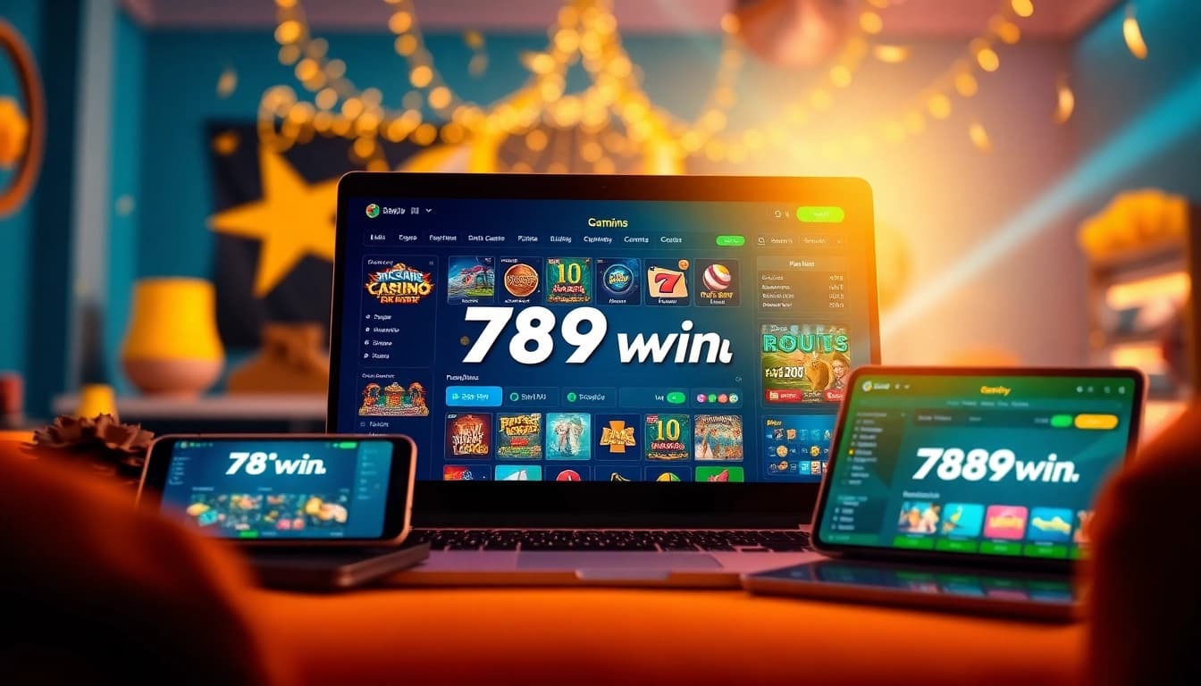 Engaging gaming interface of 789win showcasing various online games.