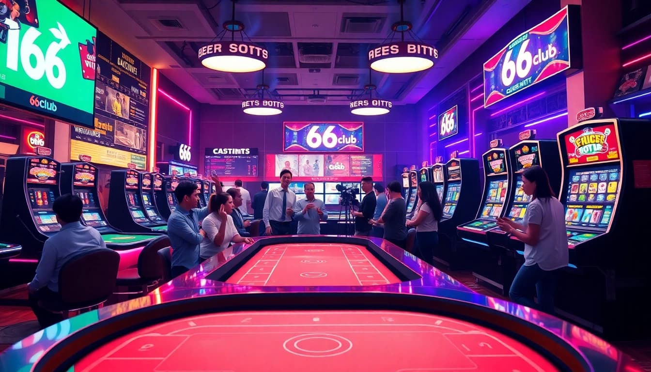 Experience the thrilling atmosphere of 66club's online gaming environment.