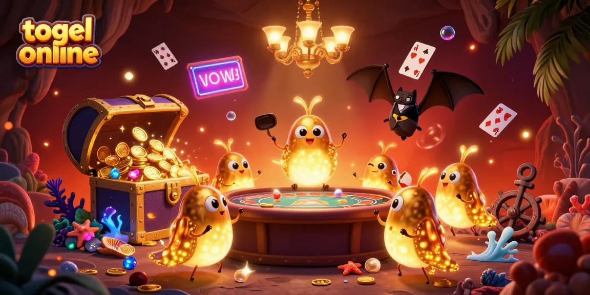 Experience thrilling togel online action in a vibrant 3D casino environment.