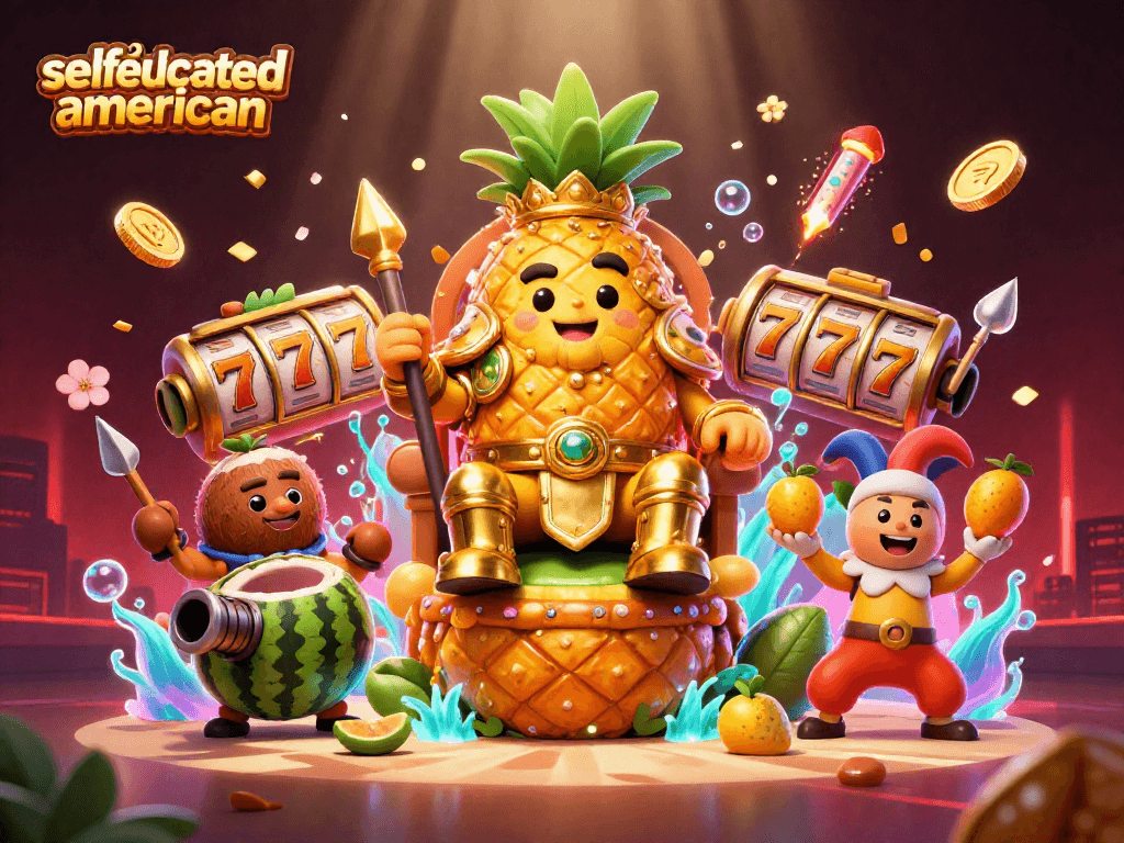 Experience thrilling online gameplay with selfeducatedamerican's vibrant 3D casino characters and dynamic game elements.