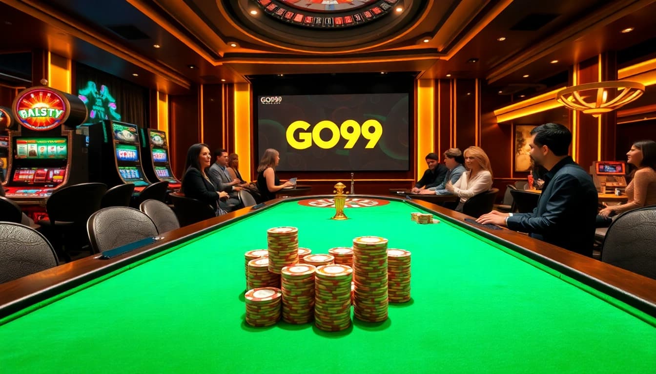 Experience thrilling gaming at https://go999.de.com with luxurious tables and excited players.