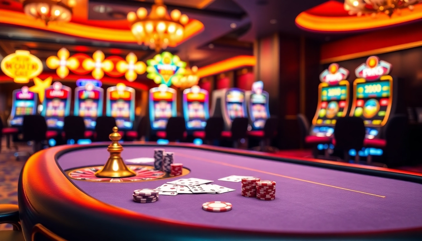 Engaging gaming experience at 123bet casino with elegant tables and vibrant roulette wheels.
