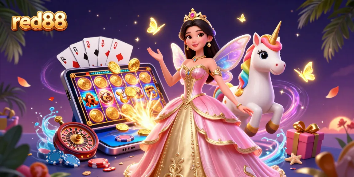 Spin and win big with red88's exciting slot games in a magical casino world.