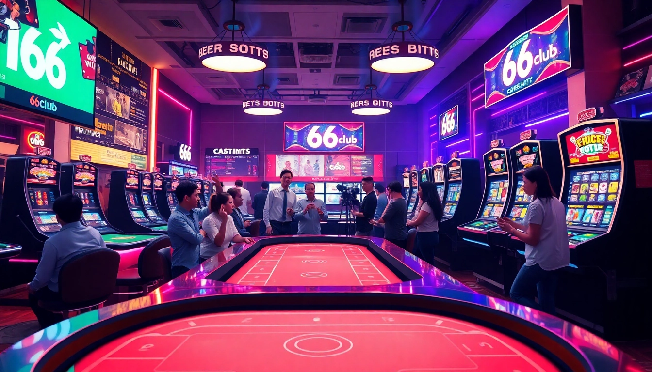 Experience the thrilling atmosphere of 66club's online gaming environment.