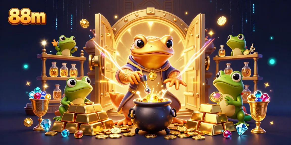 Experience the thrill of 88m with golden treasures and bubbling cauldrons for epic jackpots.