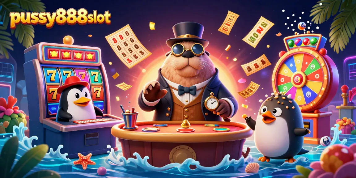 เล่นสล็อตออนไลน์ pussy888slot พร้อมประสบการณ์สุดพิเศษจากตัวละครในคาสิโน