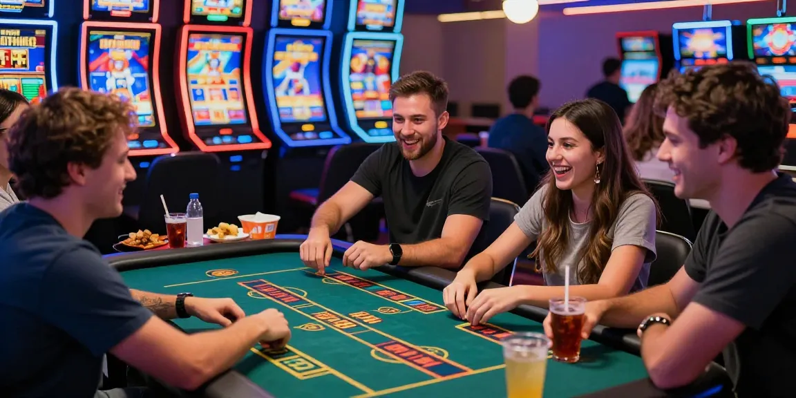 Exciting gaming scene showcasing slot gacor action in a lively online casino atmosphere.