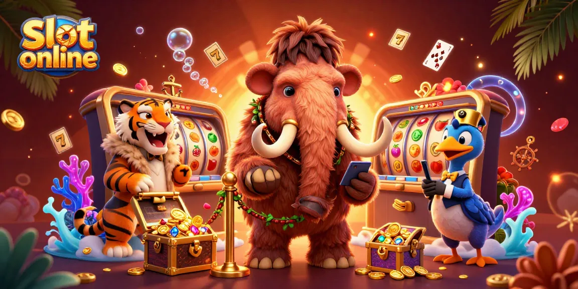 Mainkan slot online dengan bouncer mamut lucu, tamu VIP serigala, dan penjaga pintu dodo.