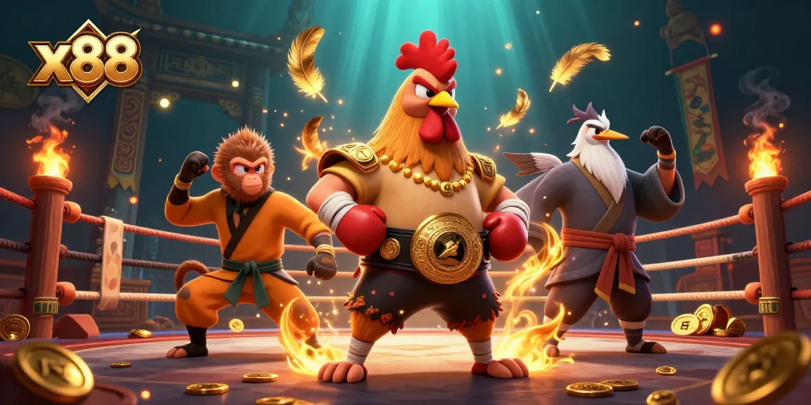 x88 showcases a thrilling scene with bold characters amidst dynamic casino elements, presenting exhilarating gameplay.