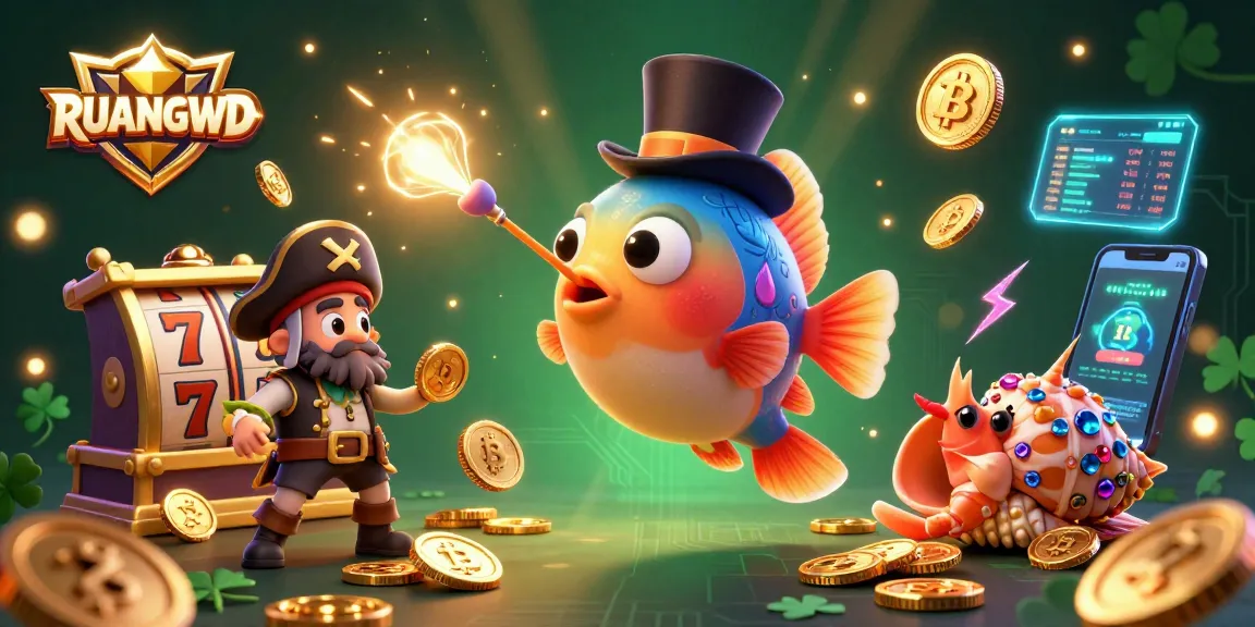 Play slots at RUANGWD with a thrilling deep-sea fishing adventure featuring gold coins and jackpot elements.