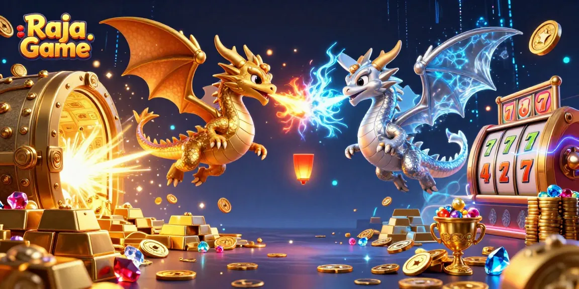 Engage in thrilling slots and win big with Raja Game featuring dynamic dragons and rich treasures.