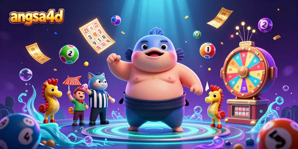 Engage with angsa4d in an exciting underwater casino scene featuring lively characters and vibrant gambling elements.