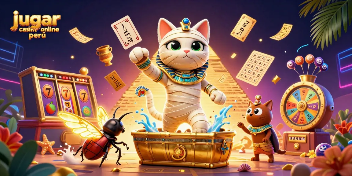 Juega casino online Perú en un dinámico entorno 3D lleno de emoción y elementos visuales atractivos.