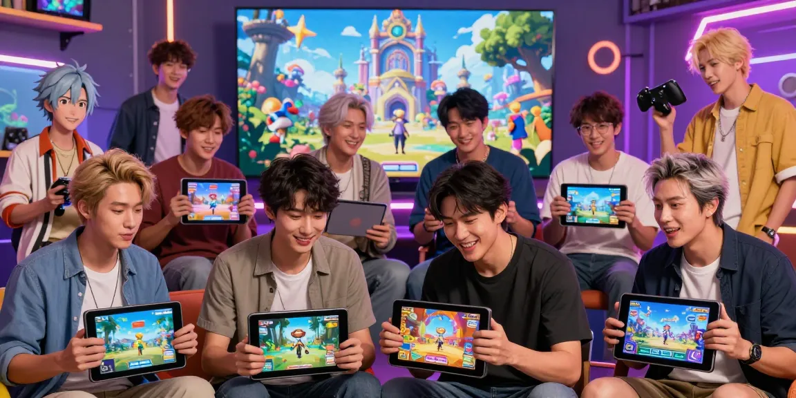 Exciting scene depicting gay hentai game characters in vibrant settings, showcasing diversity and gaming culture.