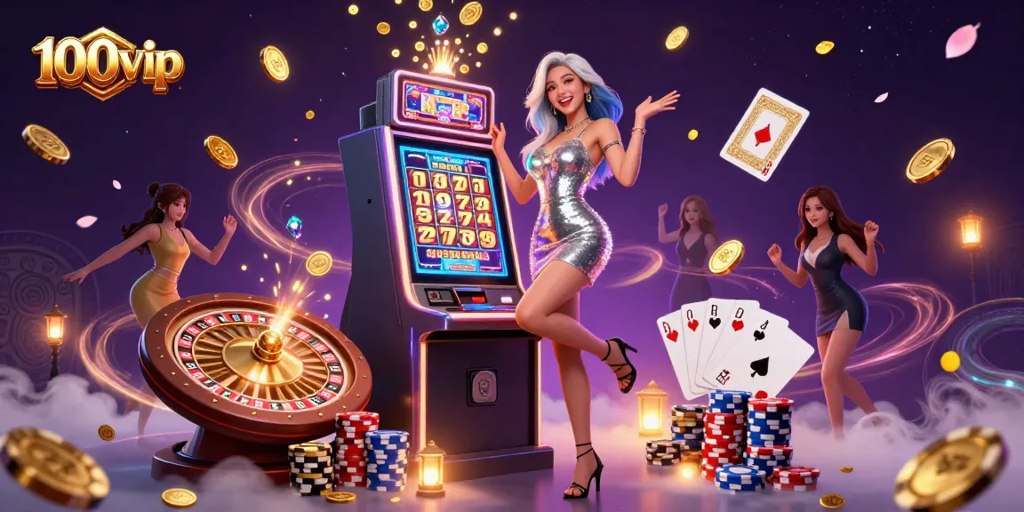 Celebrate big wins at 100vip with stunning jackpots and vibrant casino games!