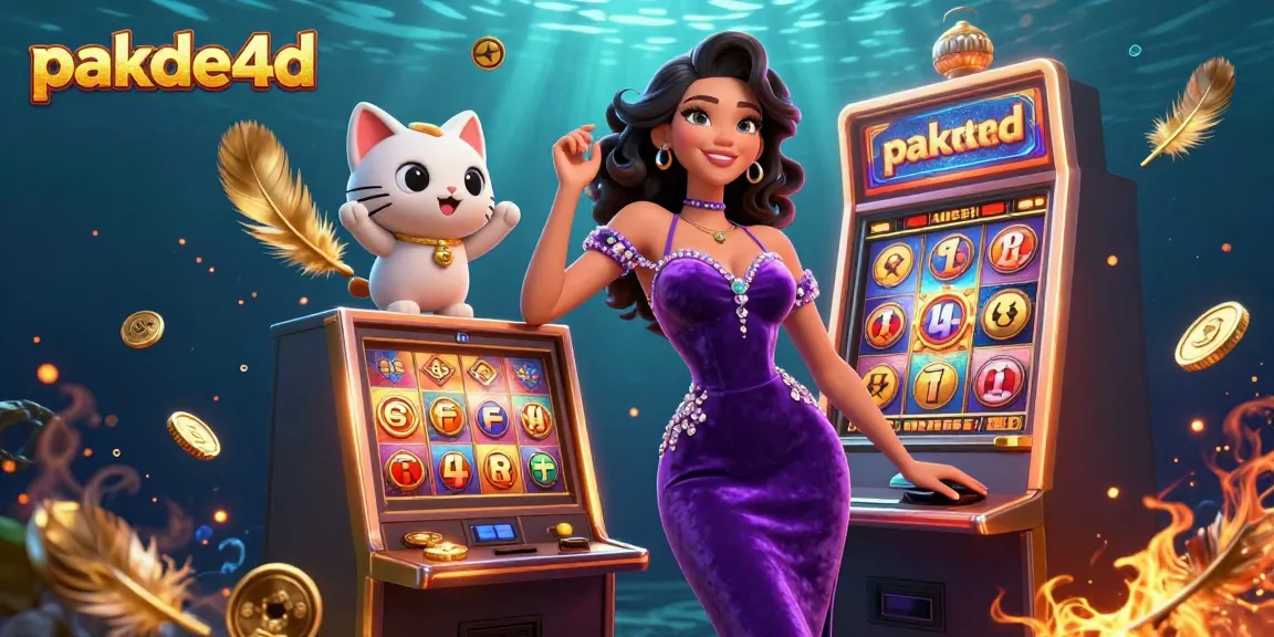 Experience exciting wins with pakde4d at a vibrant 3D casino featuring a jackpot slot machine.