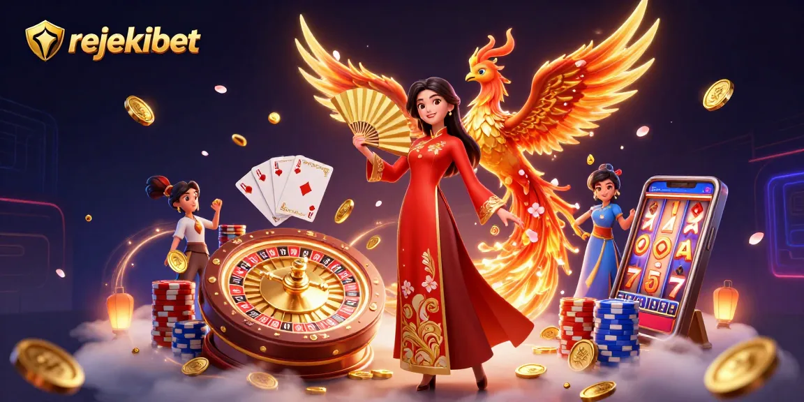 Experience the thrill with rejekibet's engaging casino elements and captivating visuals.
