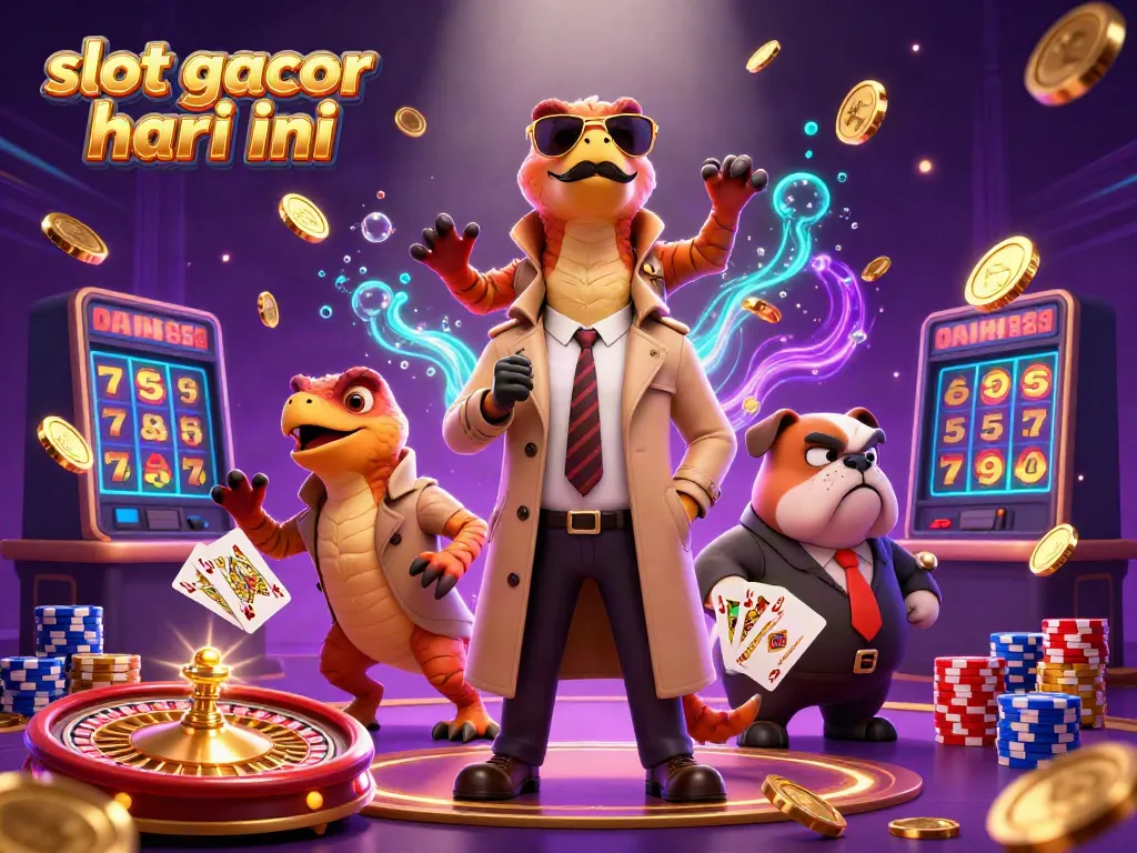 Engage with slot gacor hari ini through a lively scene of raptors disguised to enter a VIP casino.