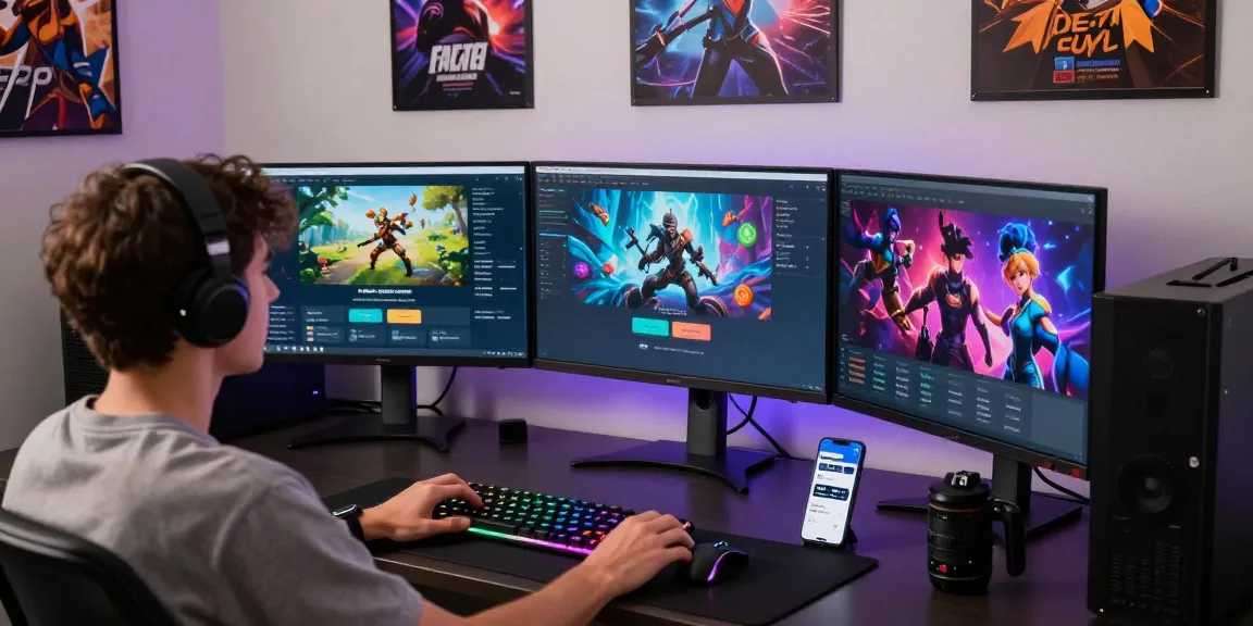 Coloksgp login on a vibrant gaming setup with user engaging in immersive gameplay