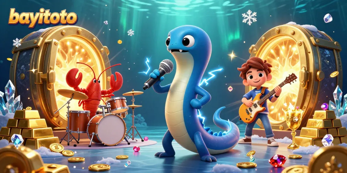 Engage with bayitoto as the vibrant electric eel DJ leads an underwater casino performance with treasure and gems.