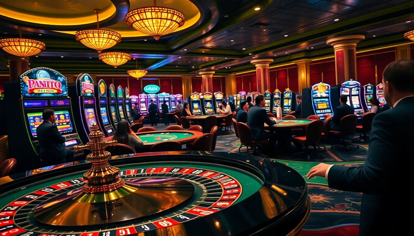 Experience the thrill of so do casino gaming with players enjoying table games and slots.