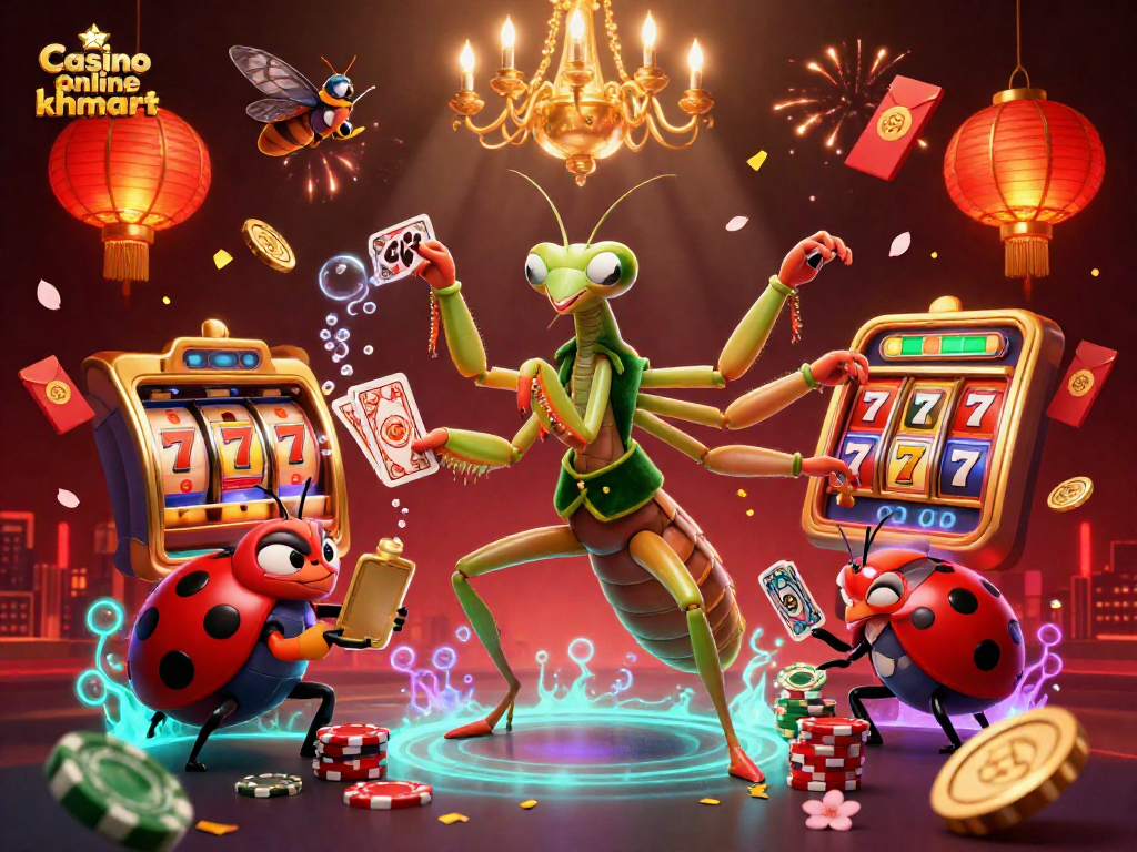 Engage with Casino online khmer through thrilling slot action featuring enchanting cartoon characters.