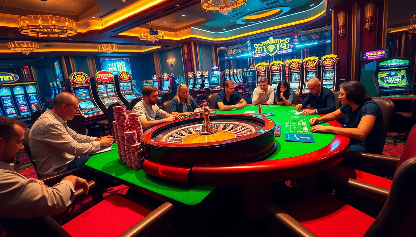 Experience the thrill of gambling at mm 88 casino tables filled with excitement and luxury.