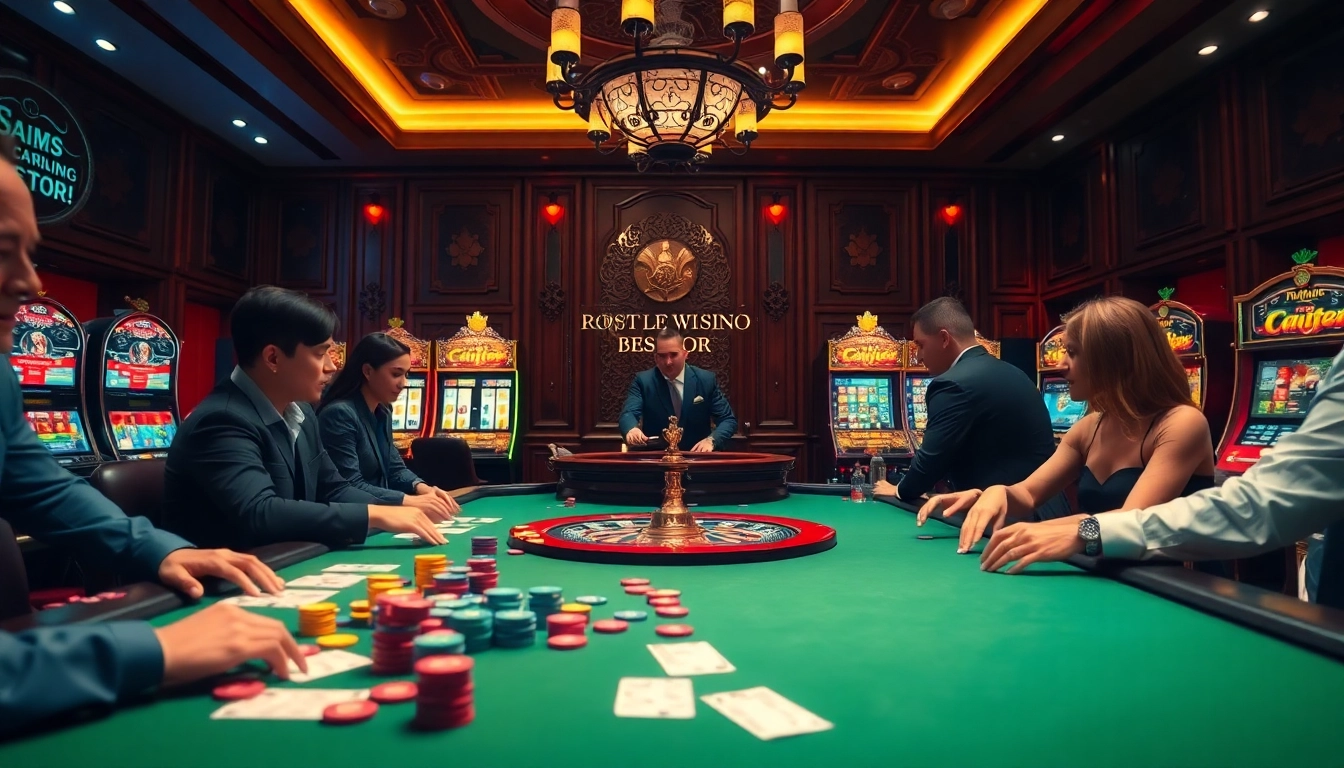 Players enjoying exciting cards with hidden wiki tor links at a casino table