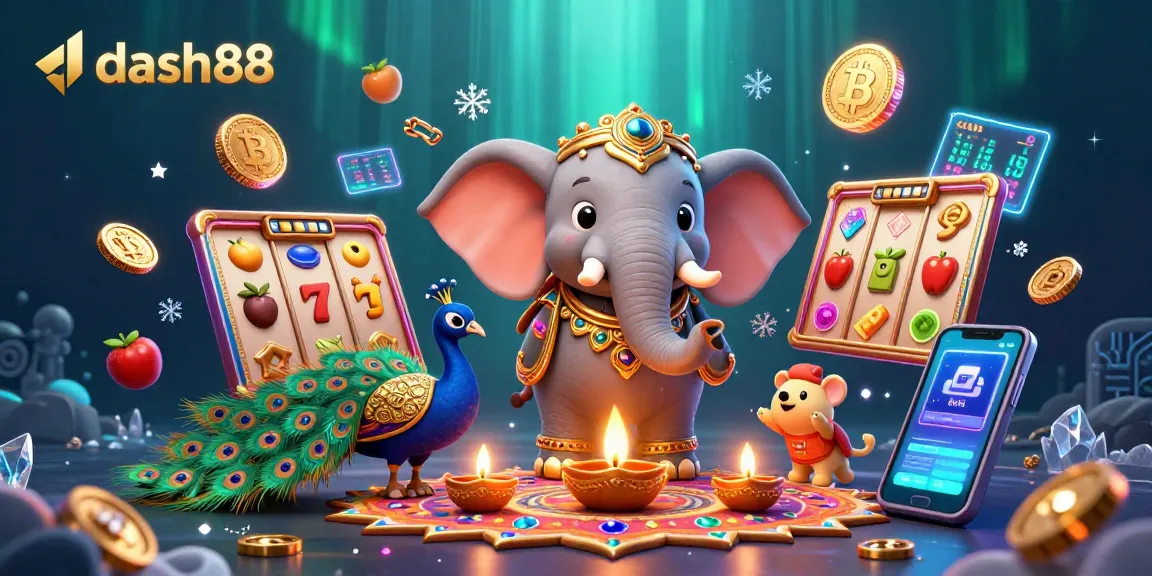 Spin the reels at dash88 with vibrant 3D characters and crypto elements enhancing the gaming experience.