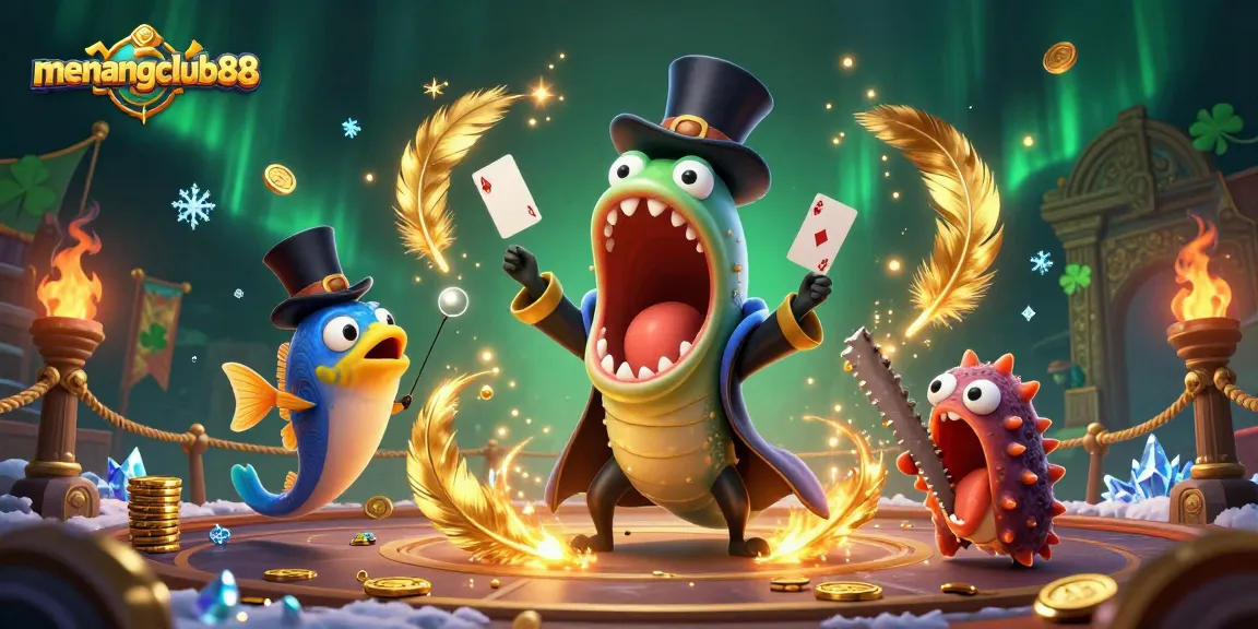 Experience the thrilling games at menangclub88 with vibrant characters and magical visuals.